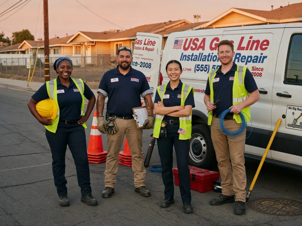Gas Line Installation company in Cecil, OH